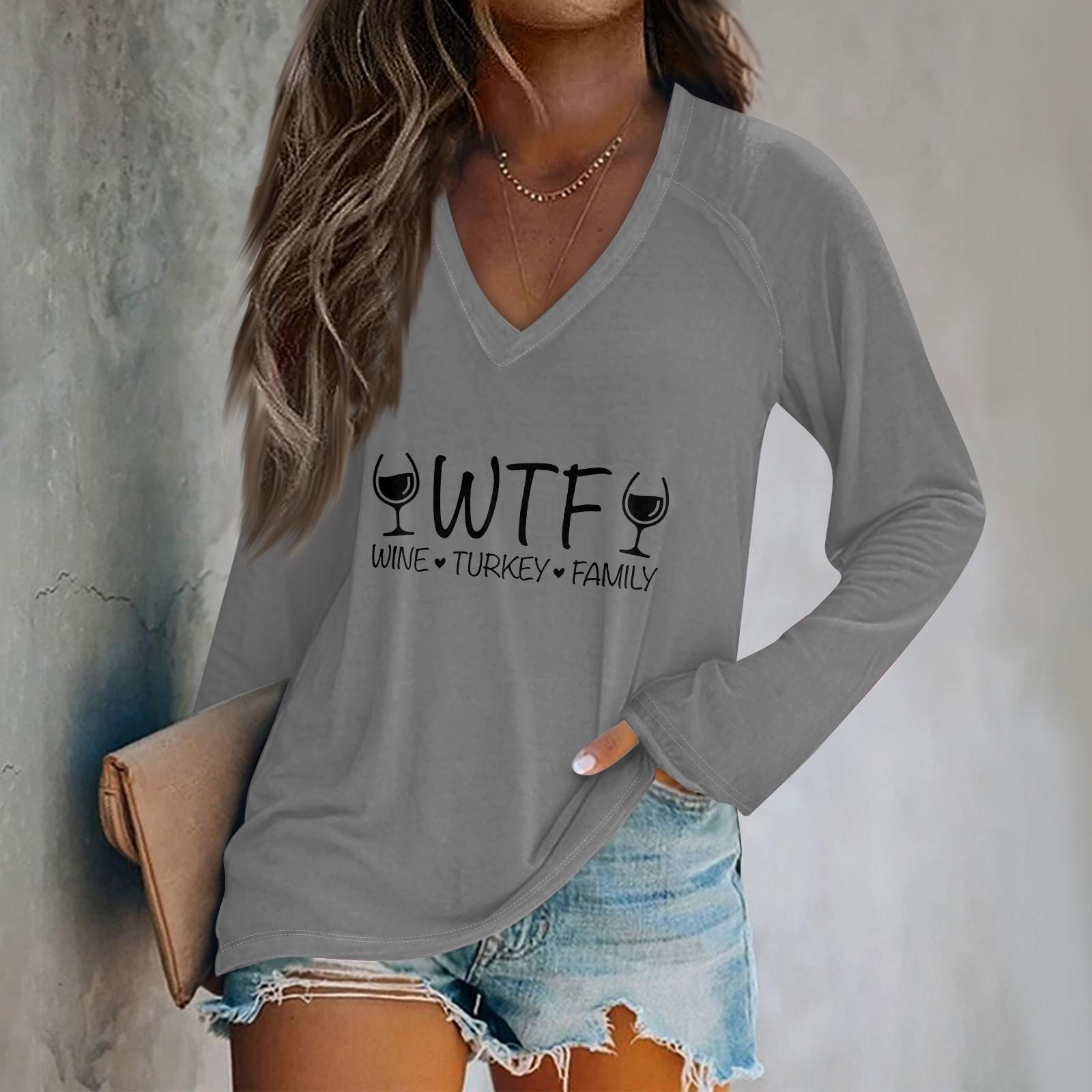 

Женская повседневная мода снежинка напечатанный винтажный повседневный принт длинный рукав V-образный вырез пуловер топ блузка XL