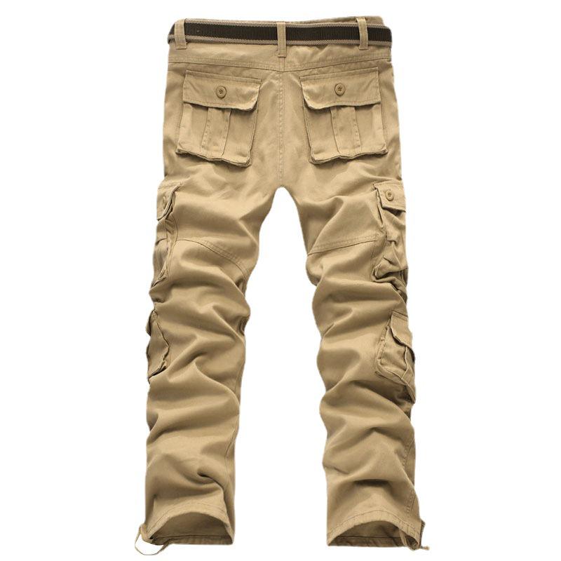 Men's Loose-Fit Multi-Pocket Work & Skateboard Pants - Wear-Resistant, Plus Size Casual Trousers
