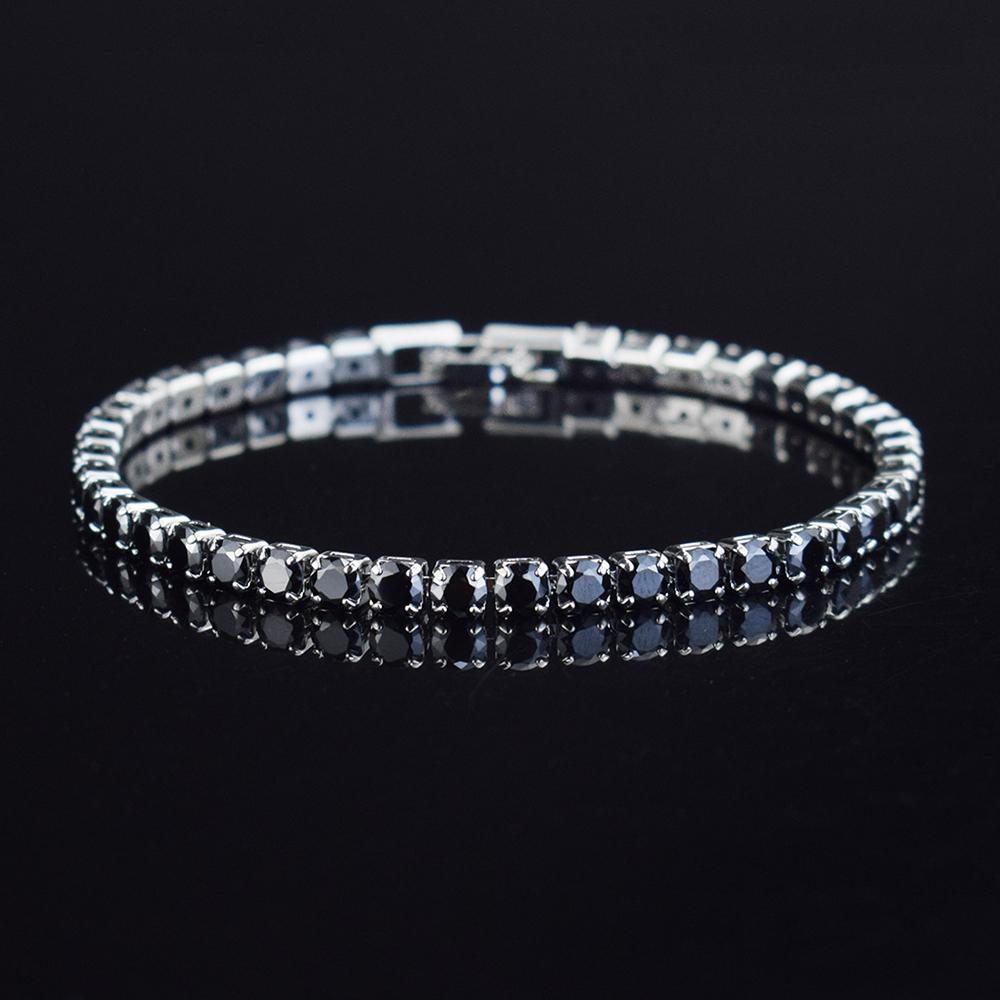 4mm Micro-inlaid Zircon Tennis Bracelet for Women  New Men Bracelet Homme Jewelry Accessories Wholesale