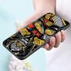 Japanese Samurai Phone Case For Apple iPhone 14 13 12 Mini 11 Pro Max 7 8 XR X XS 7 8 Plus SE 2020 2022 Black Soft Cover