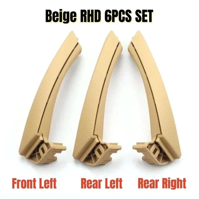 QNLT6 LHD RHD Front Rear Left Right Interior 3 Passenger Door Pull Handle Full Set For BMW 3 Series E90 E91 E92 316i 318i 320 325 328i