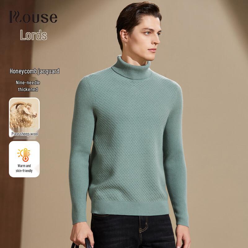 ROTH Men s 100% Wool High-Neck Sweater 48