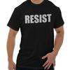 Resist Make America Great Trump Political Womens or Mens Crewneck T Shirt Tee