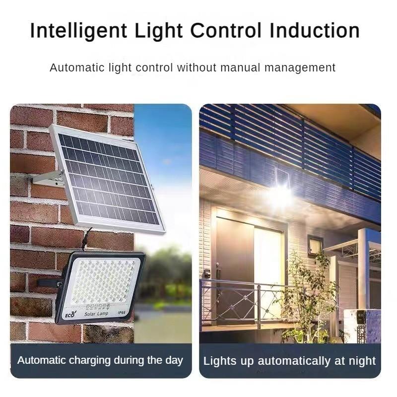 Controlled Waterproof Street Light Timed Outdoor Courtyard Light Intelligent High Conversion Solar Induction Light