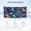 Dog Theme Beach Towel Personalized Custom Name & Text Soft Quick Dry Beach Towel for Swimming Travel