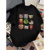 Cute Cat Dog Collage Print T-Shirt Unisex Oversized Crew Neck Top Soft Streetwear Aesthetic Shirt for Daily Outfits