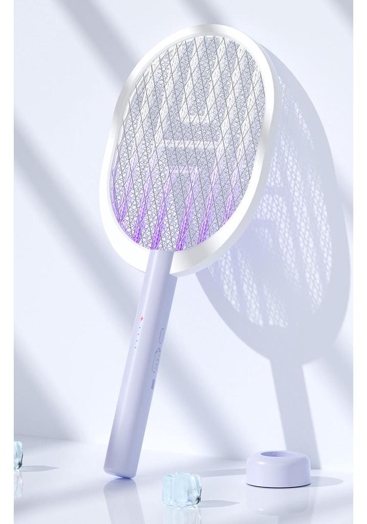 Rechargeable 2-in-1 Electric Mosquito & Fly Swatter - High-Powered Multi-Functional Insect Killer for Home Use