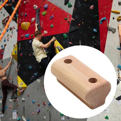 Wandklettergriff, Fingerboard-Übung Fitness Holzgriff Hangboard für Gymnastik Fels