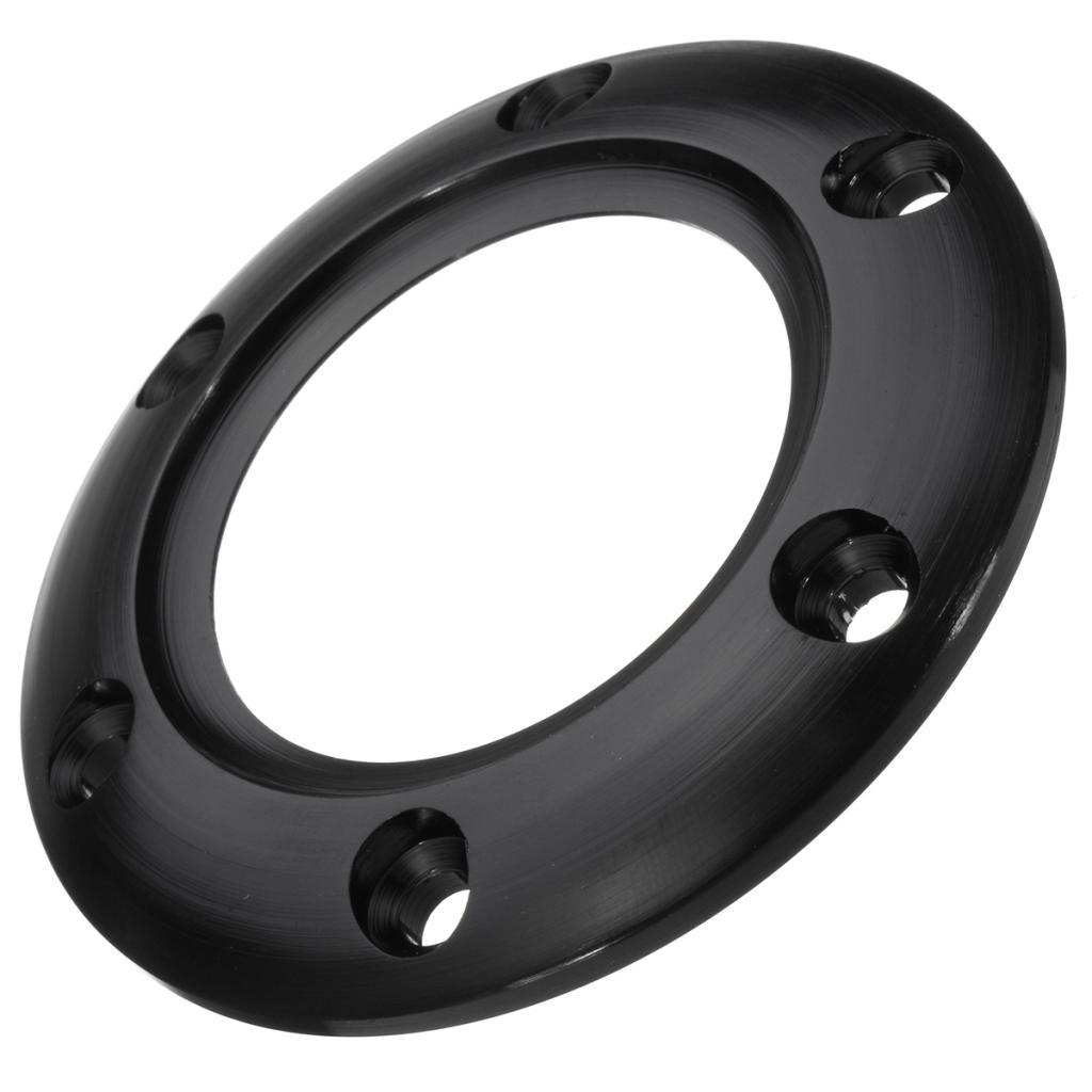 6 Bolts 70mm Stee Wheel Center Black