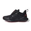Fortarun Tango Ac K Comfortable Breathable Low Top Kids Lifestyle Shoes Black Red Kids' EG0002