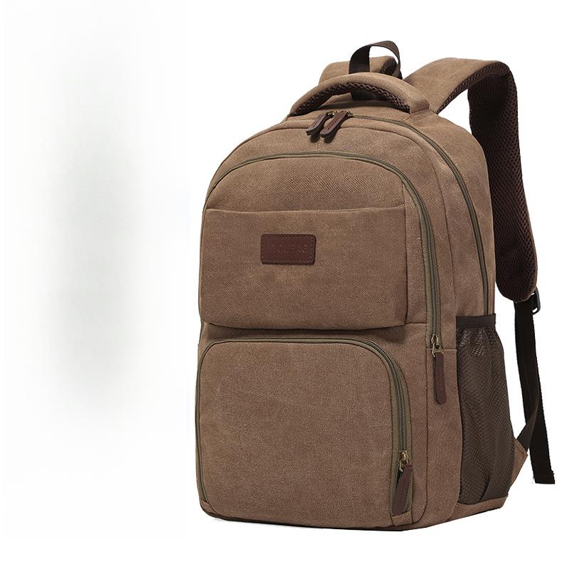 

Модный мужской рюкзак, Высококачественная парусиновая сумка, Повседневный женский рюкзак, Рюкзак большой вместимости, Водонепроницаемая сумка для компьютера