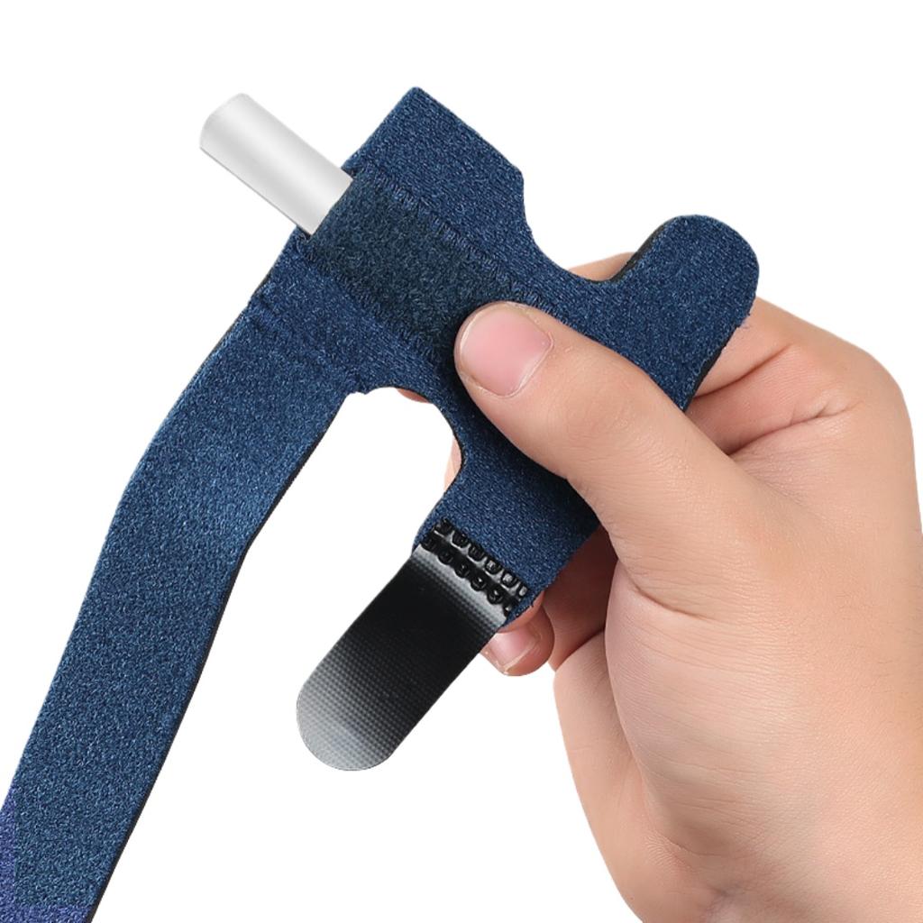 Adjustable Finger Brace With Aluminum Plate Support Strap For Pain Relief Trigger Finger Splint Fixation Band