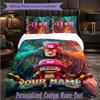 Personalized 3Pcs Bedding SetOne Piece Custom Text Duvet Cover Pillowcase Set Bedroom Gift