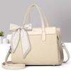 Stylish Pu Crossbody Bag With Inner Pockets For Work And Outings