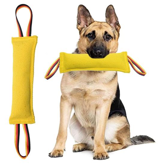 Dog Tug Toy Tear-Resistant Large Dog Bite Pillow Interactive Play Accessory Indoor Outdoor Pet Training Equipment