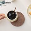 Nanshan Mr. Half-seen Cat Ceramic Mug with Spoon