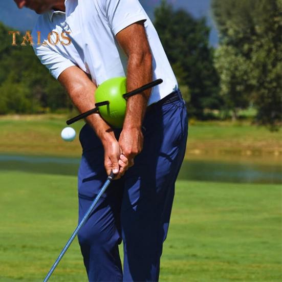 Golf Swing Trainer Hand Position Arm Posture Corrector Golf Swing Practice Connecting Ball Training Aid for Beginners