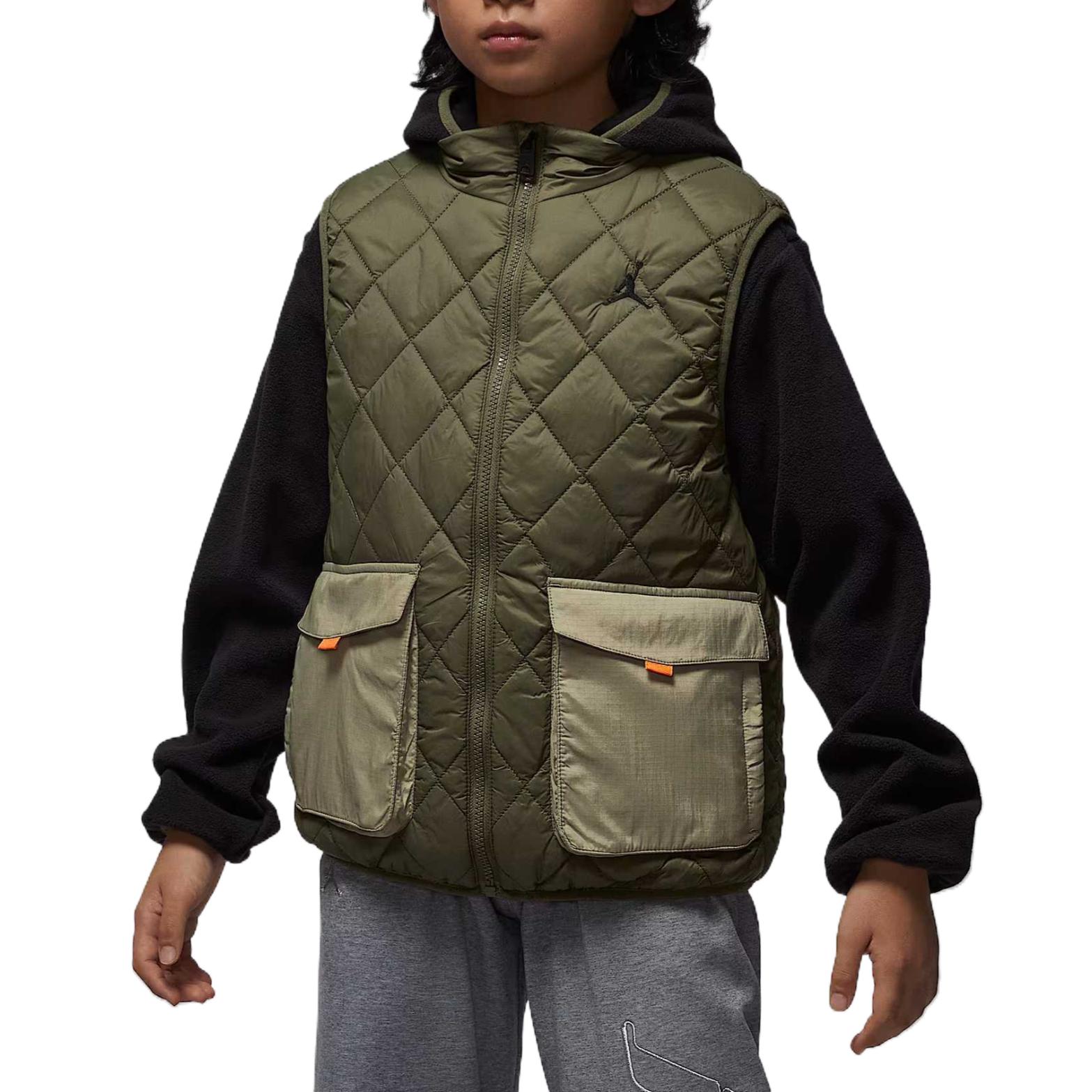 

Жилет Jordan Удобный Комплект из 2 предметов с капюшоном на молнии Детские комплекты IQ9998-222 XL