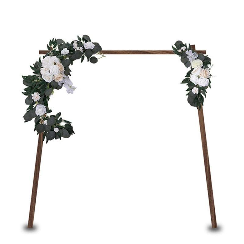 

2 шт./компл., набор искусственных цветов в виде арки, свадебное украшение, искусственный цветок, висячая лоза, украшение в виде арки, цветок, приветственное украшение, угловой цветок розы шампанского