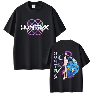 Movie KPop Demon Hunters T-shirt Rumi Mira Zoey T Shirts Saja Boys Tshirt Derpy Tiger T-shirts Men Women Fashion Casual T Shirt
