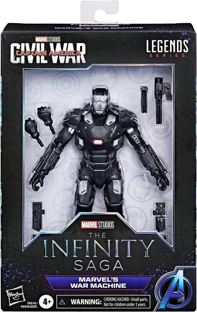 Hasbro Marvel Studios Infinity Saga Marvel Legends Action Figure Civil War Machine 2023 MCU Movie Avengers Legends ML WAR MACHINE 6-inch "Captain