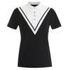 Shop   Women S Collar Neck Golf TenniS Cool V LiNe ShorT SleeVe T ShirT Ne wSh  
