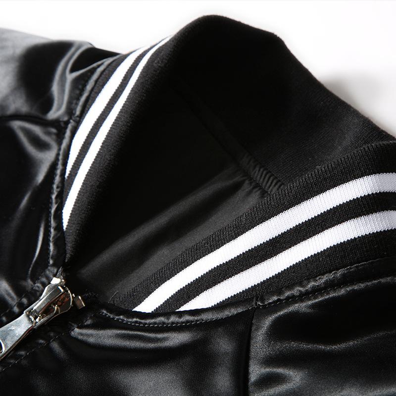 New men's casual hooded loose jacket Korean style workwear men's jacket trendy men's flight suit