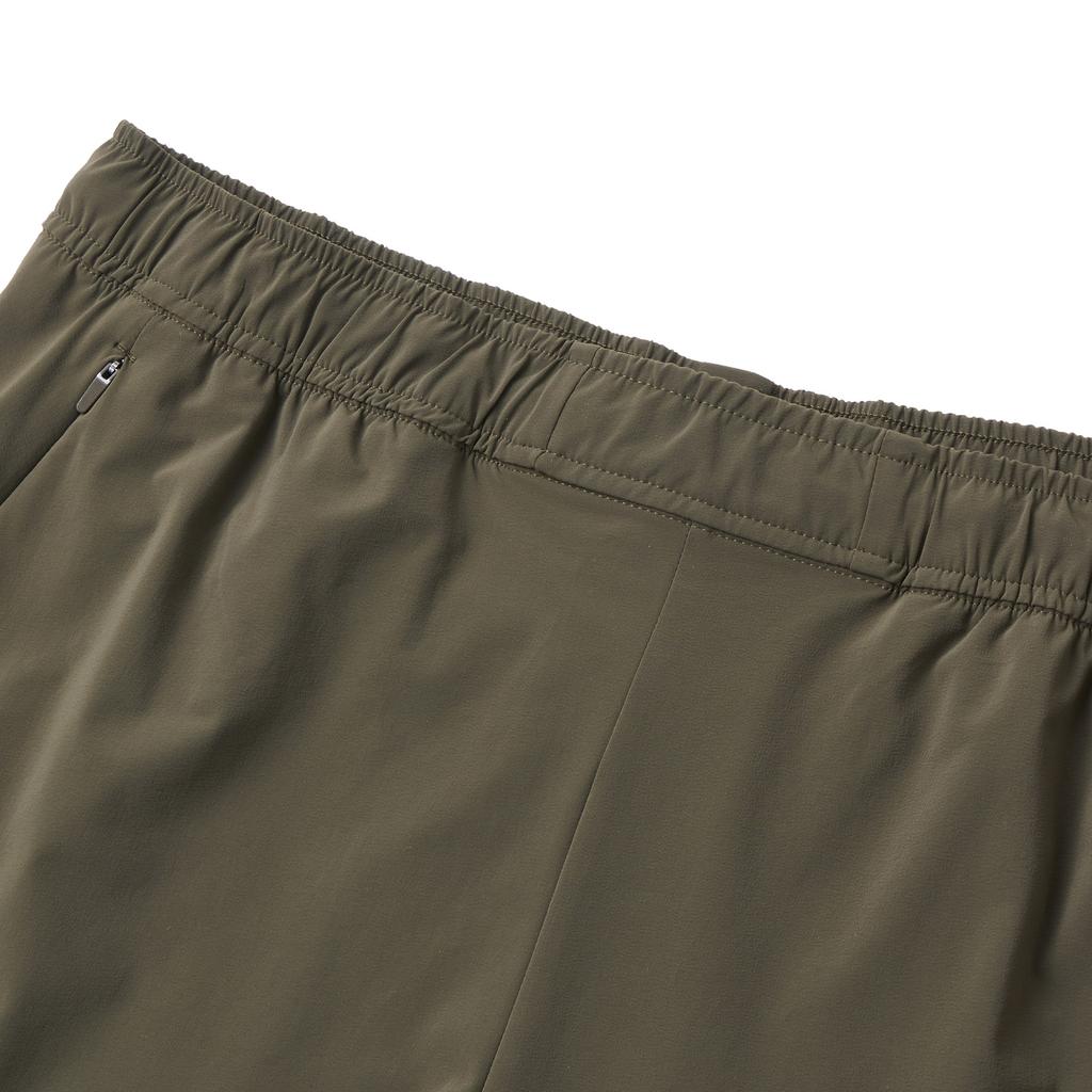 SAUCONY Sports Lifestyle Series Solid Color Mid-Rise Sports Casual Pants Men Pants Muted-Yellow Olive-Green SC2249025A-GE110