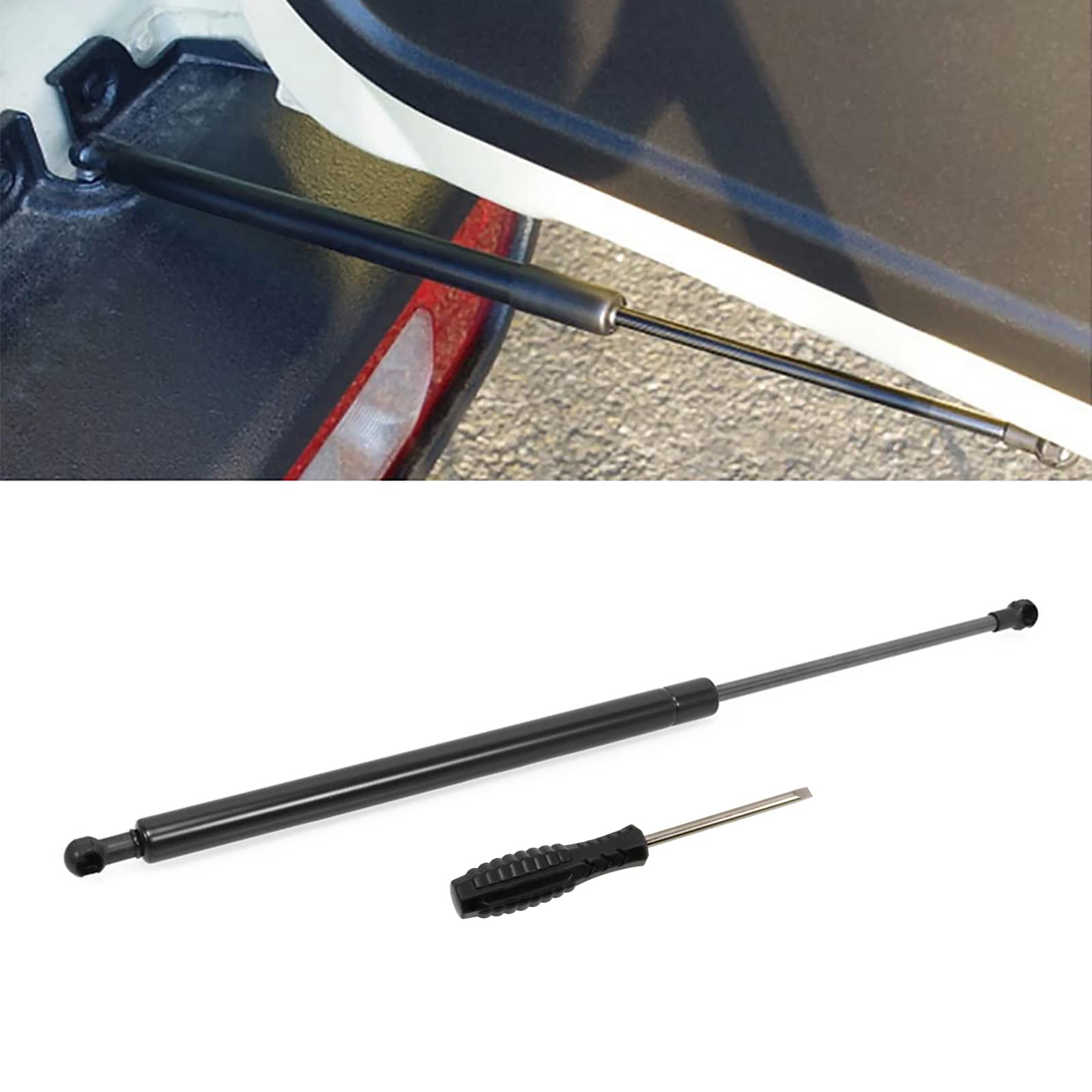 

Sporacingrts Back Door Damper for Suzuki Jimny Vehicle Inspection Genuine Hydraulic Door Rear JB64/JB74W, Compliant, Replacement, Damper, Two-Stop чёрный