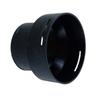 4PCS 75 To 60mm Converter60mm 75mm Diesel Heater Air Duct Ducting Connector Black For Car Truck VAN Camper