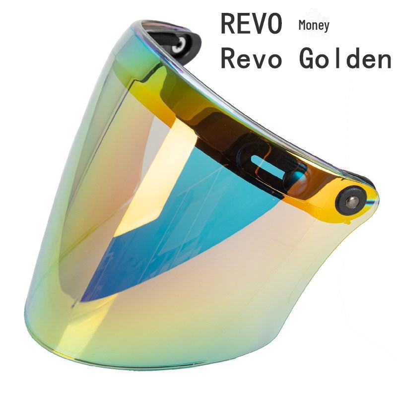 

Популярная в Японии и Юго-Восточной Азии трехкнопочная линза для мотоциклетного шлема - подлинное прямое зеркало