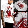 Native American Indian Chief With Headdress Men Short Sleeve T-Shirt New Cotton