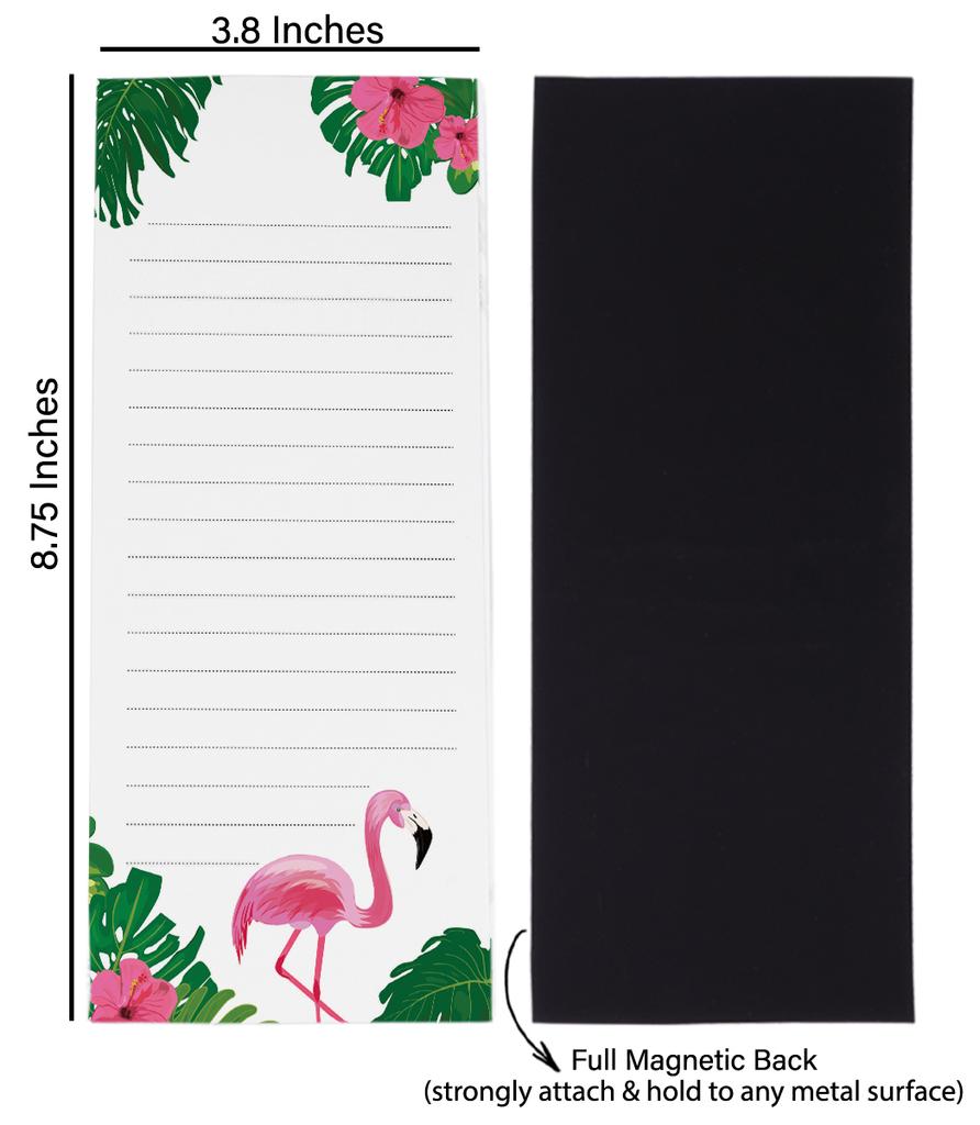 Inkdotpot 3er-Pack Magnetische Kühlschrank-To-Do-Listen-Notizblöcke - Magnetische Memo-Pads für Kühlschrank-  (50 Blatt