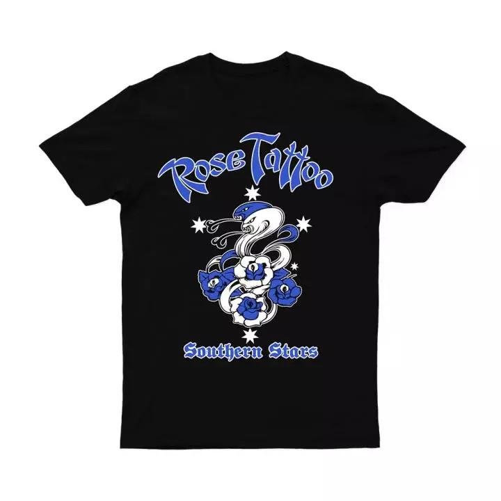 Футболка унисекс Rose Tattoo BAND SOUTHERN STAR Размер S-5XL XL