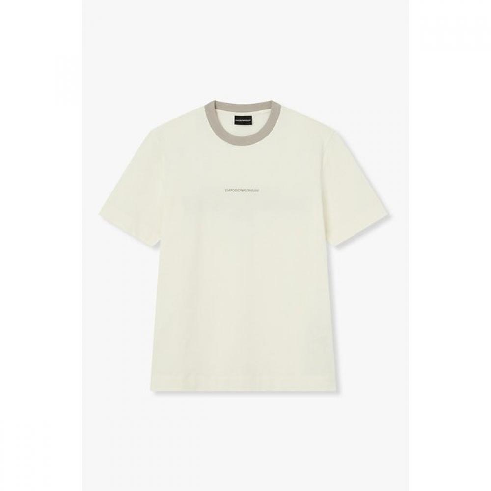 Emporio Armani Men S Colorblock Crewneck Logo T ShirT A516126055 S
