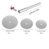11 Pcs Mini Circular Saw Blade Set Precision Cutting Disc With Connect Shank 22mm 25mm 32mm Multisize Wood Metal Cutting Disc For Diy Woodworking And 