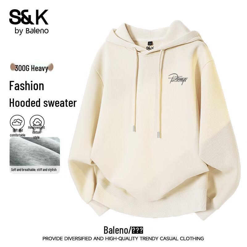 Baleno S&K Men's Heavyweight Hooded Sweatshirt