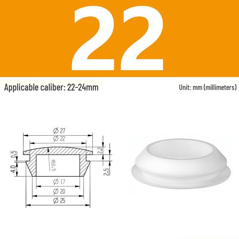 High-Temp Resistant Silicone Rubber Stopper with Card Slot Sealing Cap
