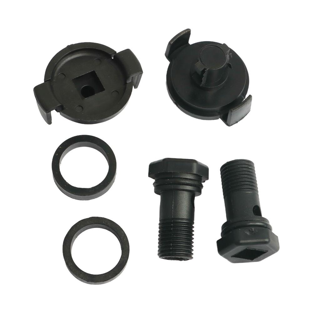 Set of 2 Transmission Oil Level Drain Plugs with Gaskets For Hyundai Santa Fe 2009-2023