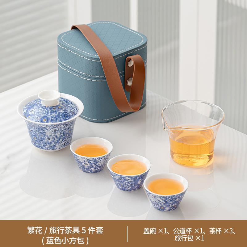 Dehua white porcelain gold silk bamboo rhyme simple business travel express customer cup annual meeting anniversary opening event printing