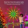RGBIC Feuerwerk LED Streifenlichter Bluetooth APP Steuerung Neonstreifen USB 5V Farbwechsel Smart Lampe Musiksynchronisation Schlafzimmerdeko Traumlicht