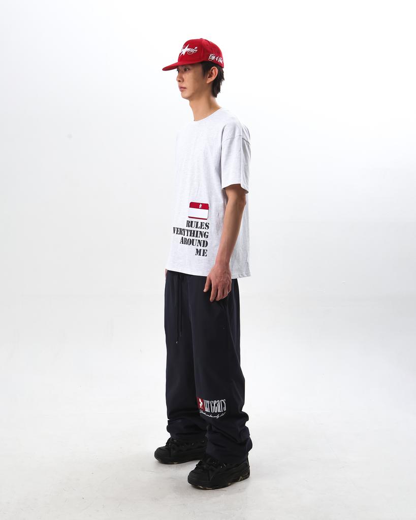 Libeulaikeudiseu Big Logo Pants Navy
