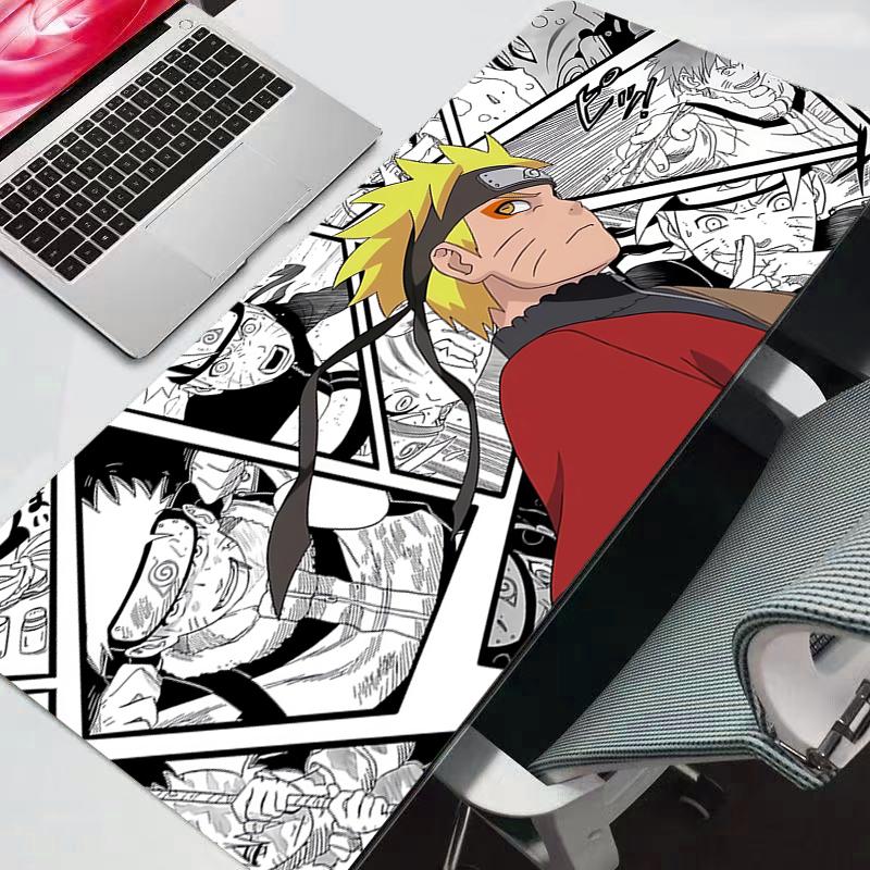 Mouse Pad Gamer Naruto Desk Mat PC Computer Sexy Anime Mousepad Keyboard gaming Accessories Mausepad durable desk mat