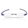 RSINC Combo Rimless Frame eyeglasses for unisex Silver Black-Blue Blue Tag A1 JL186703228918