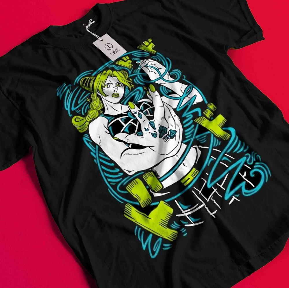

Jojo s Bizarre Adventure T-Shirt Jonathan Joeastar Shirt Dio Tshirt Jotaro Kujo BB1373 M