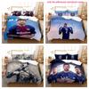 Modern And Simple 3d Football Player Bedding Set High Quality And Digital Print
