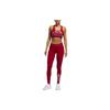 Adidas Training Tight Sports Pants Women Pants Brown Red FJ1960