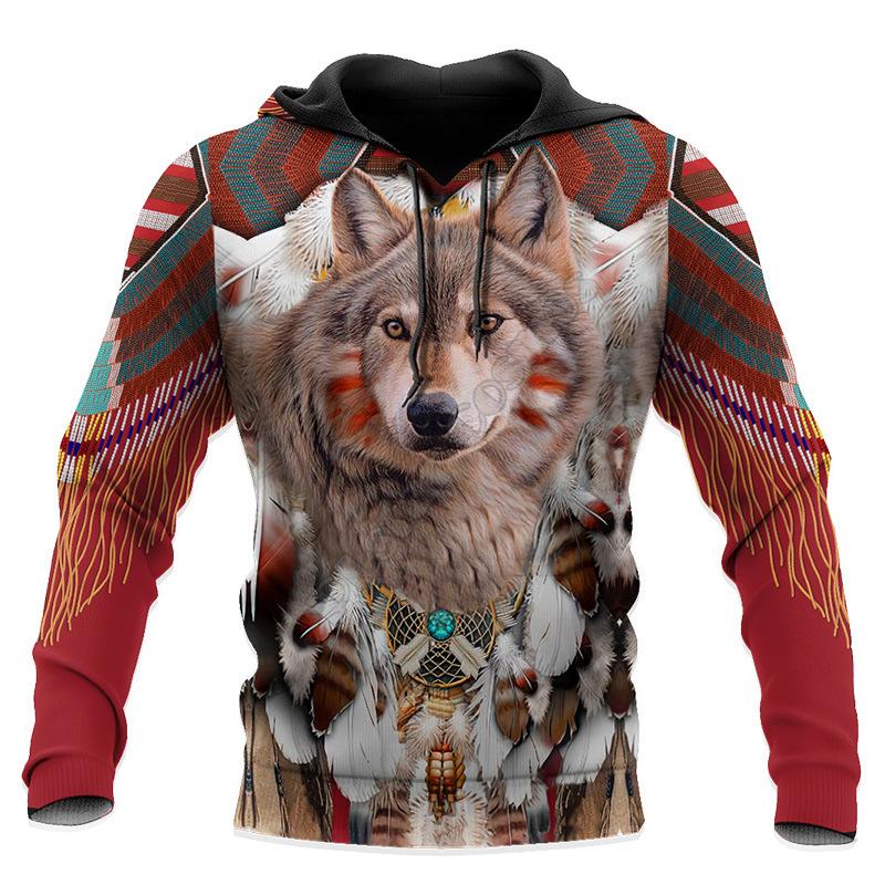 

Весенняя мужская толстовка с капюшоном, личность, 3D цифровая индийская печать, топ с длинным рукавом XS