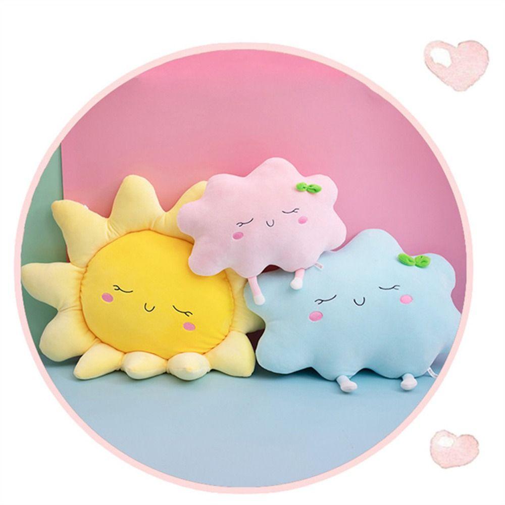 Creative Room Decorative Soft Sun Kids Toys Cloud Plush Toy Plush Pillow Stuffed Toy Plush Cushion