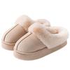 Women's and Men's Non-Slip Indoor/Outdoor Cotton Slippers - Warm, Thick-Soled, Velvet-Lined, Autumn/Winter Collection